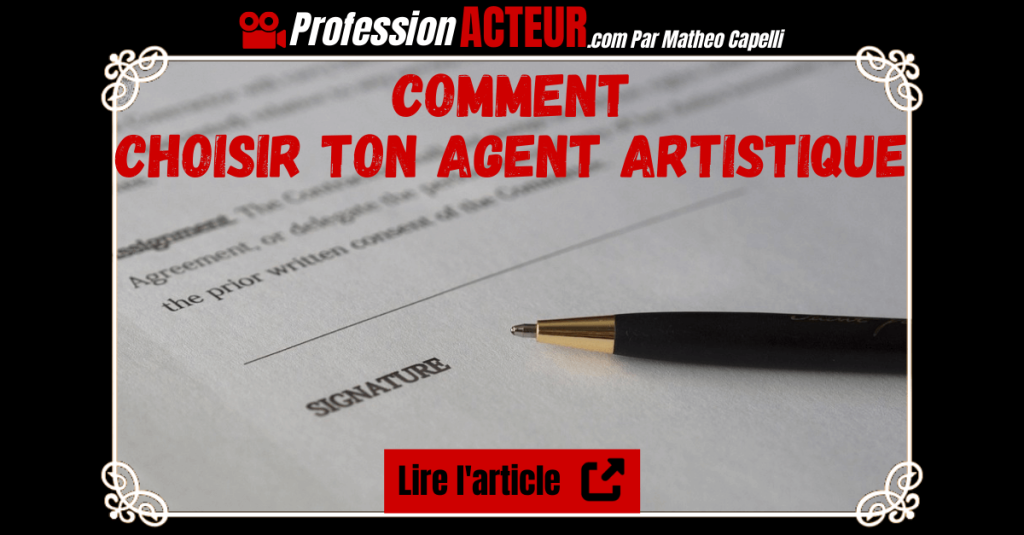 Choisir son agent artistique-professionacteur.com