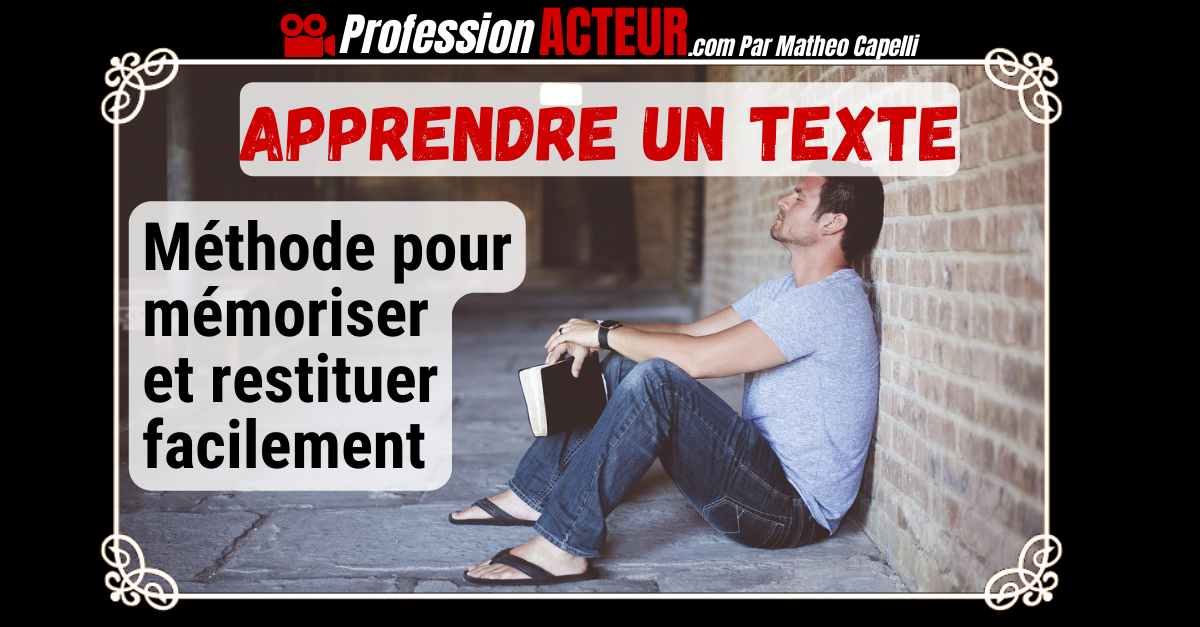 Comment apprendre un texte par coeur